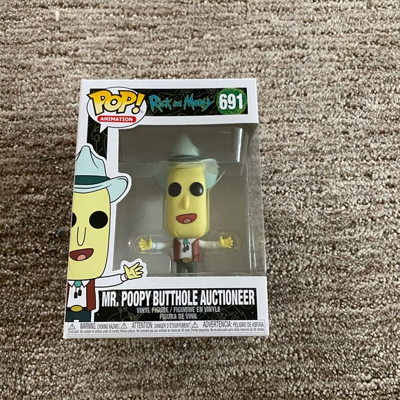 Funko Other - Mr.Poopy Butthole Auctioneer Funko POP